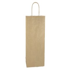 Italtasak sodrottfüles 14x39+8 cm barna