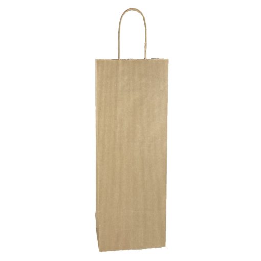 Italtasak sodrottfüles 14x39+8 cm barna